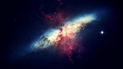 Астрономы обнаружили поток частиц из сверхмассивной черной дыры