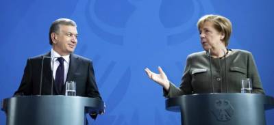 Президент Узбекистана Мирзиёев и канцлер Германии Меркель проведут онлайн-саммит