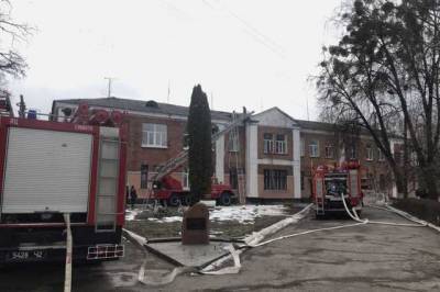 В Хмельницкой области горело хирургическое отделение больницы, эвакуировали 23 человек
