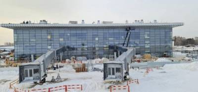 В новом терминале аэропорта Кемерова установили телетрапы