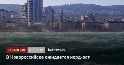 В Новороссийске ожидается норд-ост