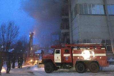 В Коврове локализован крупный пожар в производственном здании