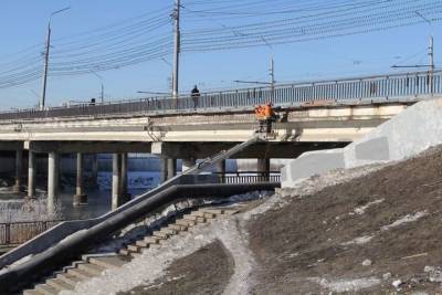 В Туле ремонтируют Зареченский мост