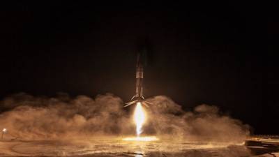 SpaceX вывела на орбиту очередные 60 интернет-спутников