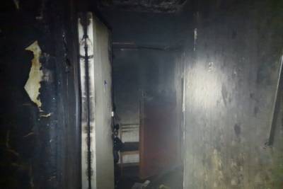 В Смоленске в горящей квартире погиб 40-летний мужчина