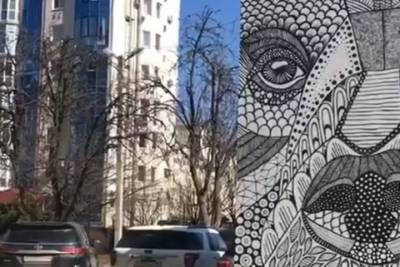В Краснодаре появилось новое граффити на Яна-Полуяна