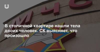 В столичной квартире нашли тела двоих человек. СК выясняет, что произошло