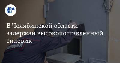 В Челябинской области задержан высокопоставленный силовик. Источник