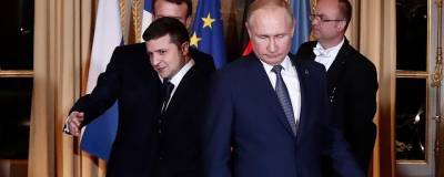 Песков: Москва не получала никаких предложений о встрече Путина и Зеленского