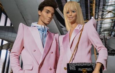 Виртуальные Барби и Кен снялись в новой рекламной кампании Balmain (ФОТО)