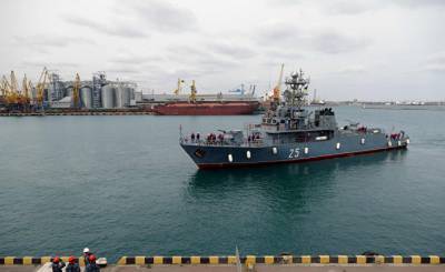 Anadolu (Турция): турецкие корабли в рамках НАТО прибыли в одесский порт Украины