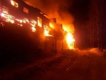 В Череповецком районе сгорел жилой дом: один человек погиб