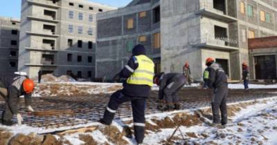 На строительстве онкологического центра в посёлке "Родники" начали внутреннюю отделку помещений