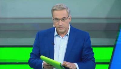 Андрей Норкин "уложил" студию НТВ анекдотом про двух блондинок