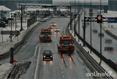 На семи федеральных трассах в Ленинградской области ограничат скорость 12 марта