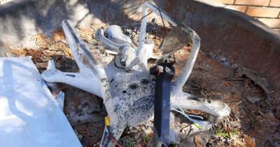В Одессе квадрокоптером сбросили гранату на дом: появились фото