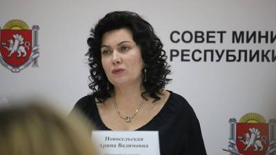Министр культуры Крыма обматерила неработающую технику в прямом эфире