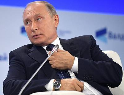Владимир Путин объяснил введение санкций против России самим фактом ее существования