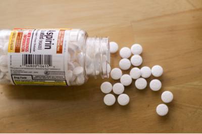 Использование аспирина снижает вероятность заражения COVID-19