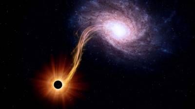 Астрономы предложили новую версию рождения гигантских черных дыр