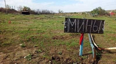 СММ ОБСЕ обнаружила минные заграждения около Петровского на Донбассе