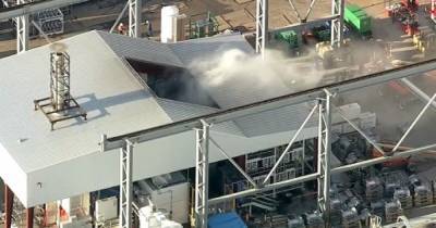 На заводе Илона Маска в Калифорнии произошел пожар (ВИДЕО)
