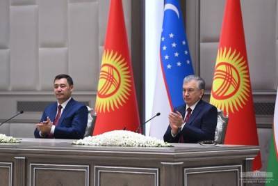 В рамках визита президента Киргизии в Узбекистан подписано 22 документа