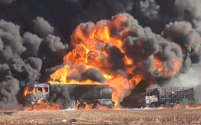 Ракетный удар на севере Сирии обнулил нефтяные активы протурецких боевиков