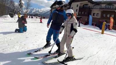 Благотворительный фонд «Жизнь в движении» организовал горнолыжный лагерь в Сочи