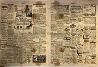 На чердаке здания тюрьмы в Выборгском замке нашли финскую газету 1924 года - online47.ru - Финляндия - Хельсинки - Турку - Выборг