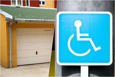 Инвалиды смогут бесплатно регистрировать гараж рядом с домом