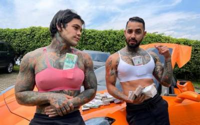 Странное пари: Два колумбийца на спор увеличили себе грудь