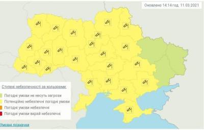 Штормовое предупреждение: в Одесской области - сильный ветер