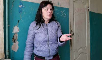 Многодетная мать отказывается покидать аварийный дом на Ставропольской