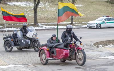 Обычное для 11 марта шествие националистов в Литве заменил "автопробег"