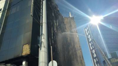 ФАН публикует первые кадры страшного пожара в самарском ТЦ