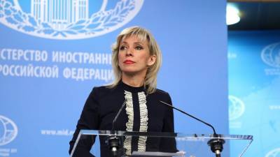 Захарова предостерегала киевские "горячие головы" от силового сценария в Донбассе