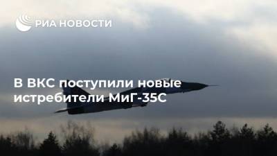 В ВКС поступили новые истребители МиГ-35С