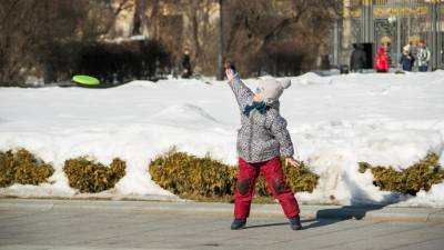 На выходных в Москве ожидается потепление