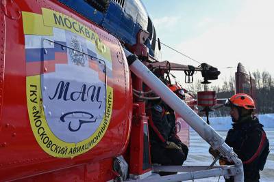 Пилоты Московского авиацентра освоили новую технику тушения пожаров