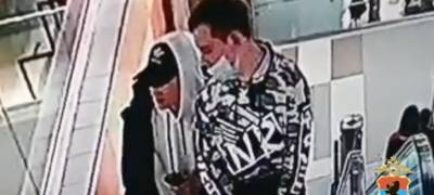 Двух молодых людей, подозреваемых в преступлении, разыскивает полиция Петрозаводска (ВИДЕО)