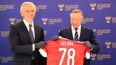 Беглов и Дюков подписали соглашение о развитии массового футбола в Петербурге