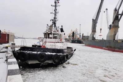 «Идуна» пострадала от «Грифона» в Морском порту Петербурга