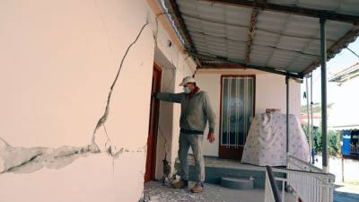 В Греции произошло сильное землетрясение магнитудой 5,3