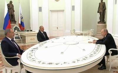 Путин «сверил часы» по Карабаху с Алиевым и Пашиняном