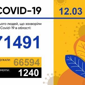 Коронавирус в Запорожской области: за сутки 272 новых случая
