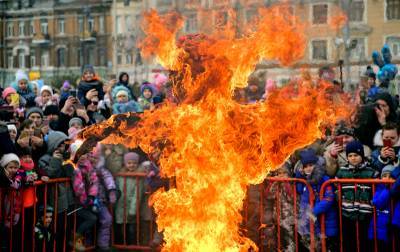 "Черное сердце" сожгут на Масленицу жители Петербурга
