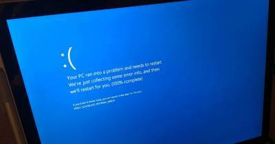 Последнее обновление Windows 10 синий экран смерти при печати