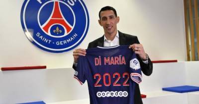 Ди Мария продлил контракт с «ПСЖ» до лета 2022 года