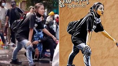 19-летняя девушка, убитая во время протестов в Мьянме, стала символом борьбы за демократию: видео